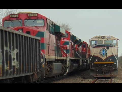 2 Trains in Sealy ft. Ferromex Lashup