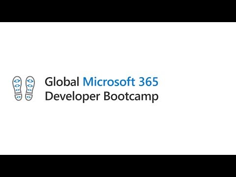 Global Microsoft 365 Developer Bootcamp English MVP only captions
