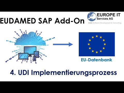 EUDAMED SAP Add On Vorstellung (4/12) - UDI Implementierungsprozess