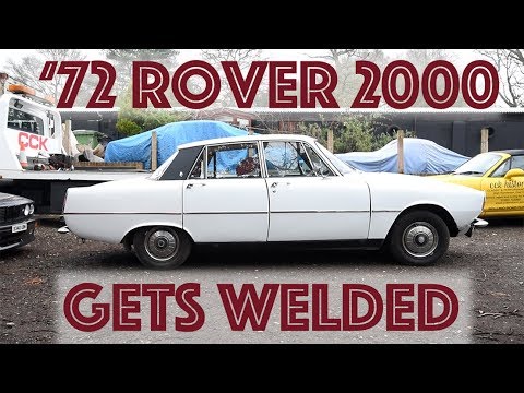 Matts Garage: Rover 2000 gets welded