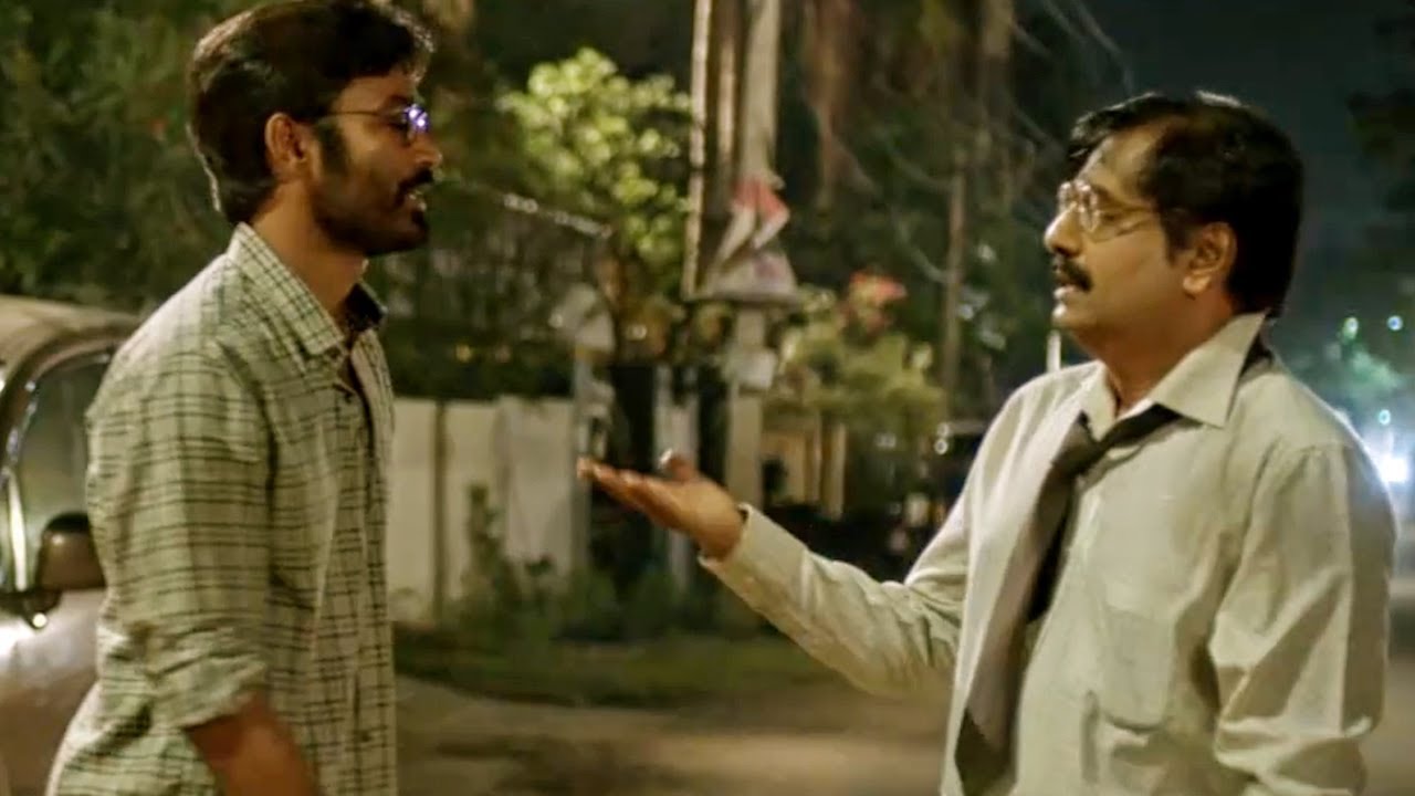 धनुष और विवेक दारू पी कर अपने घर पहुंचे l VIP 2 Movie Best Comedy Scene