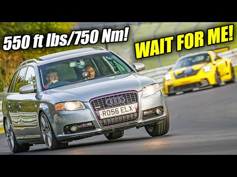 Got Torque?! 330hp/750Nm! Audi A4 3.0 TDI B7 // Nürburgring