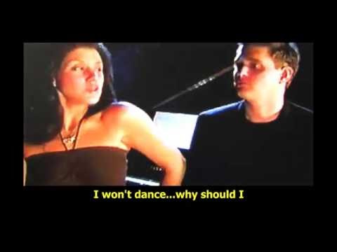 I won't dance by Jane and Michael (with lyrics)