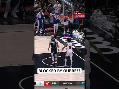 INSANE BLOCK BY KELLY OUBRE JR. #Shorts