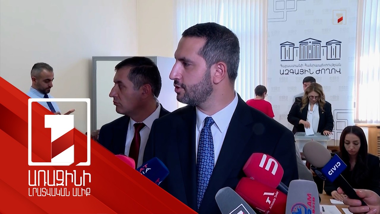 Ռուբեն Ռուբինյանի ճեպազրույցը