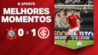 CORINTHIANS 0 X 1 INTERNACIONAL - MELHORES MOMENTOS - BRASILEIRÃO
