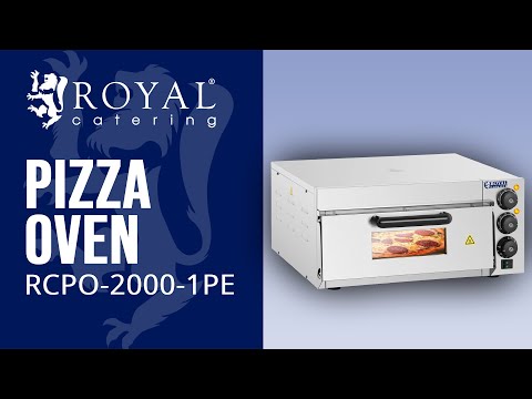 video - Cuptor Pizza - 1 compartiment - 2.000 W