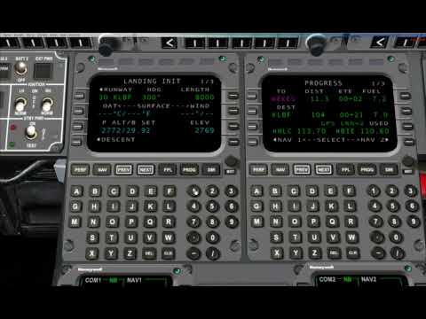 FMS Programming 101 - Step 5 - Landing Initialization