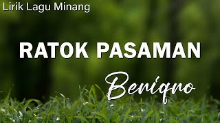 Download lagu Ratok Pasaman - Beniqno - Nostalgia Minang - Lirik Lagu Minang Terpopuler mp3 Download lagu Ratok Pasaman - Beniqno - Nostalgia Minang - Lirik Lagu Minang Terpopuler mp3