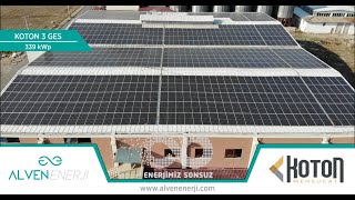 ALVEN ENERJİ - KOTON 3 GES 339 kWp