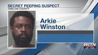 Onslow County suspected peeper arrested by deputies