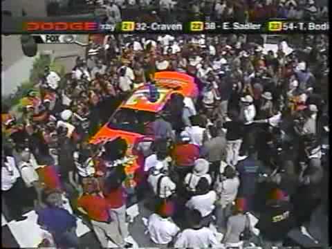 2003 Robby Gordon Sonoma Win & Interview