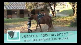 preview picture of video 'Cours de poney avec les écoles de Marseille à Pastré'