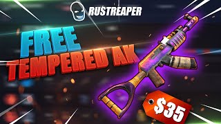 Free $35 Tempered AK!! How to Get Free Rust Skins? (Without Spending ANYTHING)