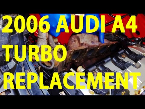 2006 Audi A4 turbo removal (P0299 Under Boost)