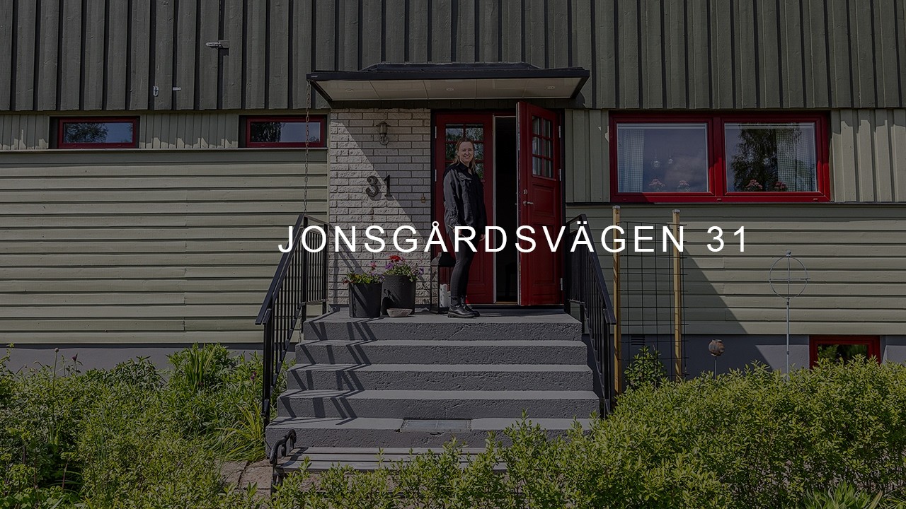 4 rum Villa på Jonsgårdsvägen 31 Rottne Växjö kommun - video