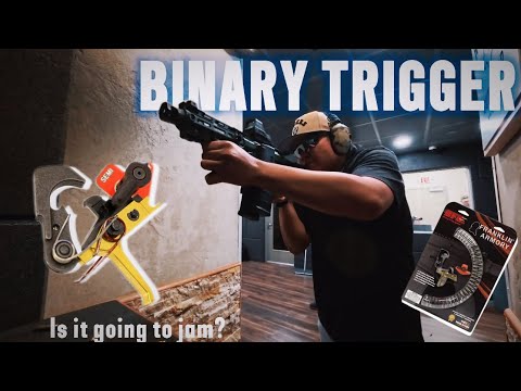 Is it going to jam? (Watch before you purchase one) Franklin Armory BFSIII AR-S1 Binary Trigger,Gold