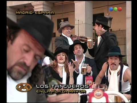 Los tangueros en La plaza Mayor - Videomatch