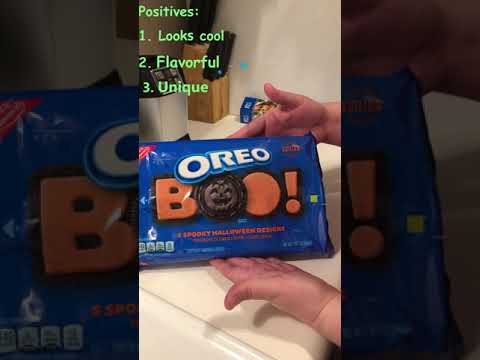 Halloween Oreos Review #shorts