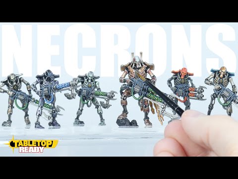 A Complete Guide To Painting the Different Necron Dynasties