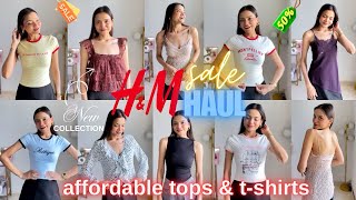 H&M SALE Haul | Tops | T-Shirt #hm #tops #topshaul #tshirt #tshirts #supii #sale #tryonhaul