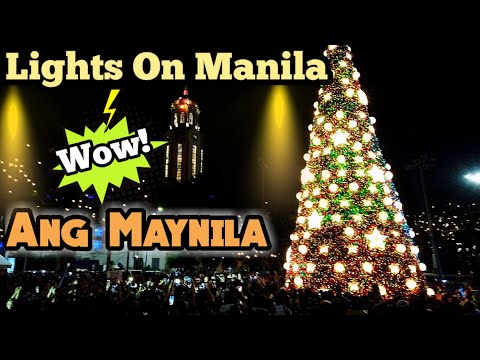 Masayang Pagdiriwang sa pagpapailaw sa GIANT CHRISTMAS...