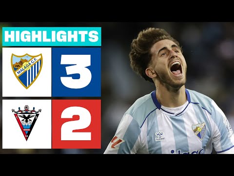 MÁLAGA CF 3 - 2 CD MIRANDÉS | RESUMEN LALIGA HYPERMOTION