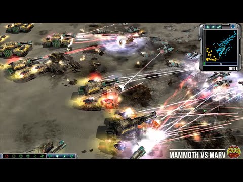 GDI Mammoth Tank vs GDI MARV