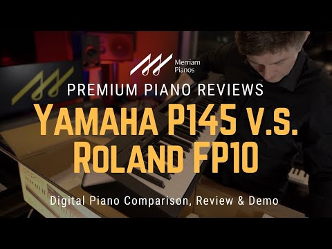 ????﻿ Yamaha P145 vs Roland FP10 Digital Piano Comparison, Review & Demo ????