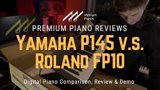 Video thumbnail for 🎹 Yamaha P145 vs Roland FP10 Digital Piano Comparison, Review & Demo 🎹 by Merriam Music