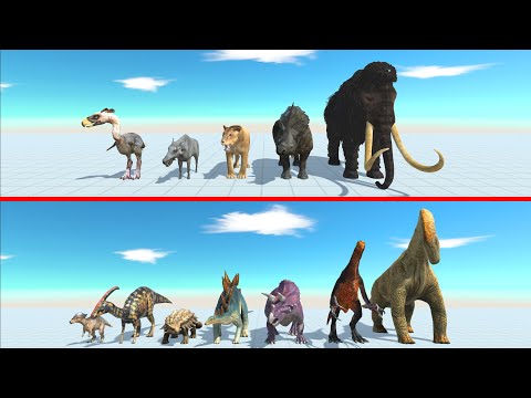 New Update Prehistoric Mammals VS Herbivores Dinosaurs - Animal Revolt Battle Simulator