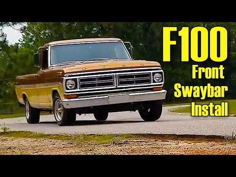 Installing a Front Sway bar on Your Ford F100