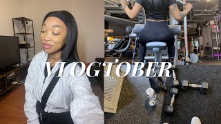 VLOGTOBER DAY 6 🍁| gym routine, having a heart to heart with you guys & making kimchi fried rice