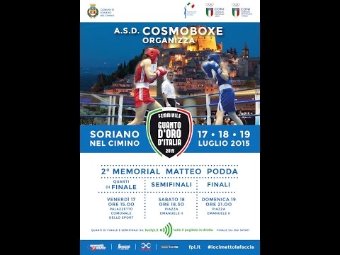 Guanto D'Oro Femminile 2015 - Soriano del Cimino VT 17-19 Luglio SEMIFINALI