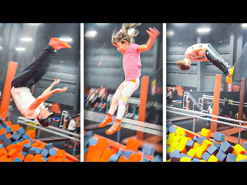 PARQUE DE CAMAS ELÁSTICAS NOS ESTADOS UNIDOS - Família Brancoala