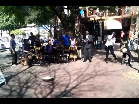 Adele Cover by Street Performers - Johannesburg, South Africa.3gp