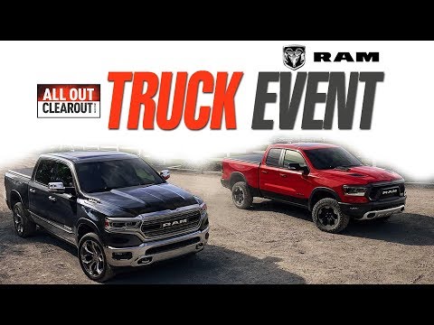 Crosstown Chrysler Dodge Jeep RAM All Out Clearout Truck Event: Get up to $18,802 in savings!
