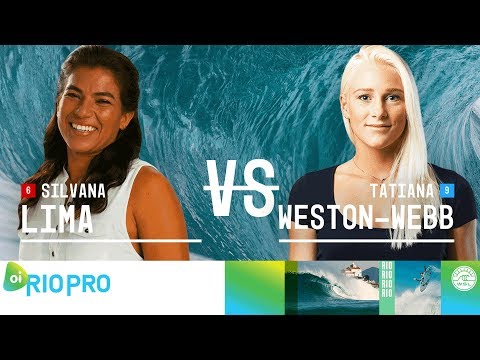 Silvana Lima vs. Tatiana Weston-Webb - Quarterfinals, Heat 3 - Oi Rio Women's Pro 2018