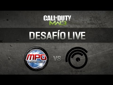 Desafío LIVE - Modern Warfare 3 - MundoProGamers vs CodeX