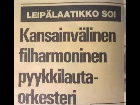 International Philharmonic Washboard Orchestra live at Salhojankadun pub 1978