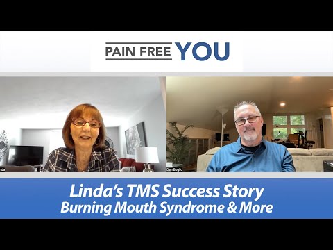 Linda's TMS/ PDP Success Story - Burning Mouth Syndrome (BMS), Dry Mouth, Bad Tastes, Food Issues