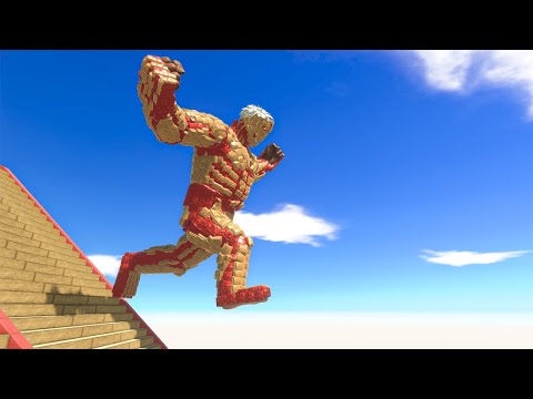 Workshop Units Falling Down the Stairs - Animal Revolt Battle Simulator