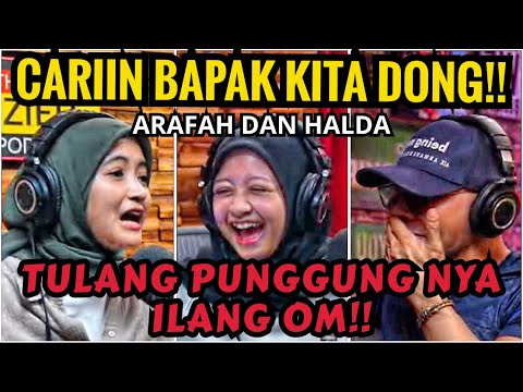 GUE SAMPE MIMISAN SIALAAN‼️🤣 ARAFAH DAN HALDA - Deddy Corbuzier Podcast