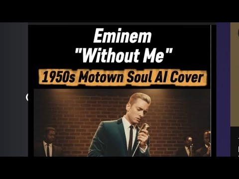 Eminem - Without Me (in the style of 1950s typesh!t) Lyric Video