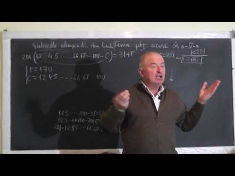 2/2 Lectia 1317 Puteri Teorema impartirii cu rest Probleme olimpiada la faza locala - Clasa 5