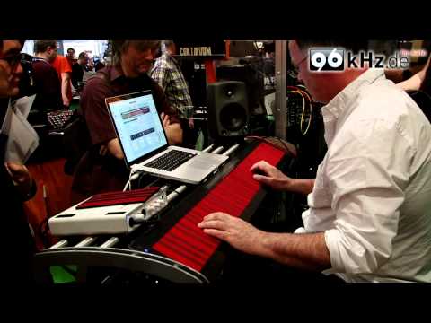 Lippold Haken stellt das Haken Audio Continuum Fingerboard vor (Musikmesse 2011 | 96kHz.de)