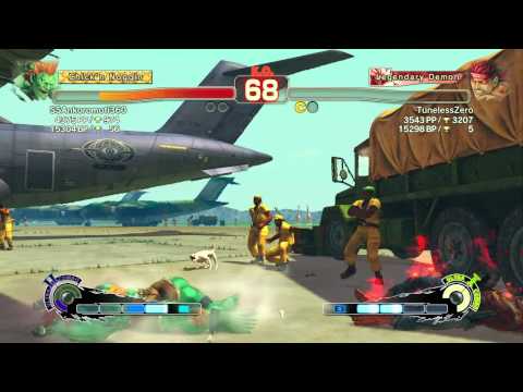 SSFIVAE:  Blanka (SSAnkoromoti360) vs. Evil Ryu (TunelessZero) HD
