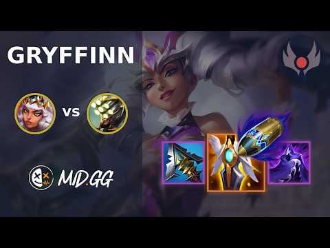 MID.GG: [ Gryffinn ] Qiyana JUNGLE vs Master Yi | NA GRANDMASTER | LOL Season 2026