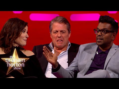 Hugh Grant, Nigella Lawson a Romesh Ranganathan u Grahama