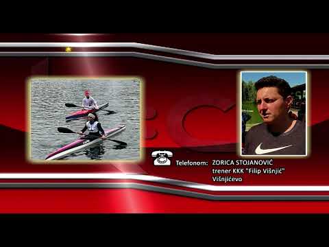 FONO: Zorica Stojanović - Prvi kotrolni trening  za kajakaše